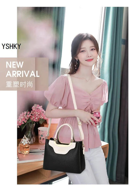 Luxury Designer Handbag 2025 - Women Leather Shoulder Bag Printed Monogram Crossbody