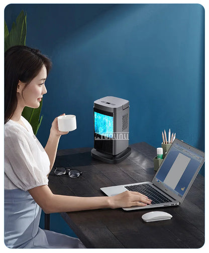Summer Air Conditioning Fan Portable Mini Air Conditioner Electric Cool Fan Home Silent Ventilador Cooler