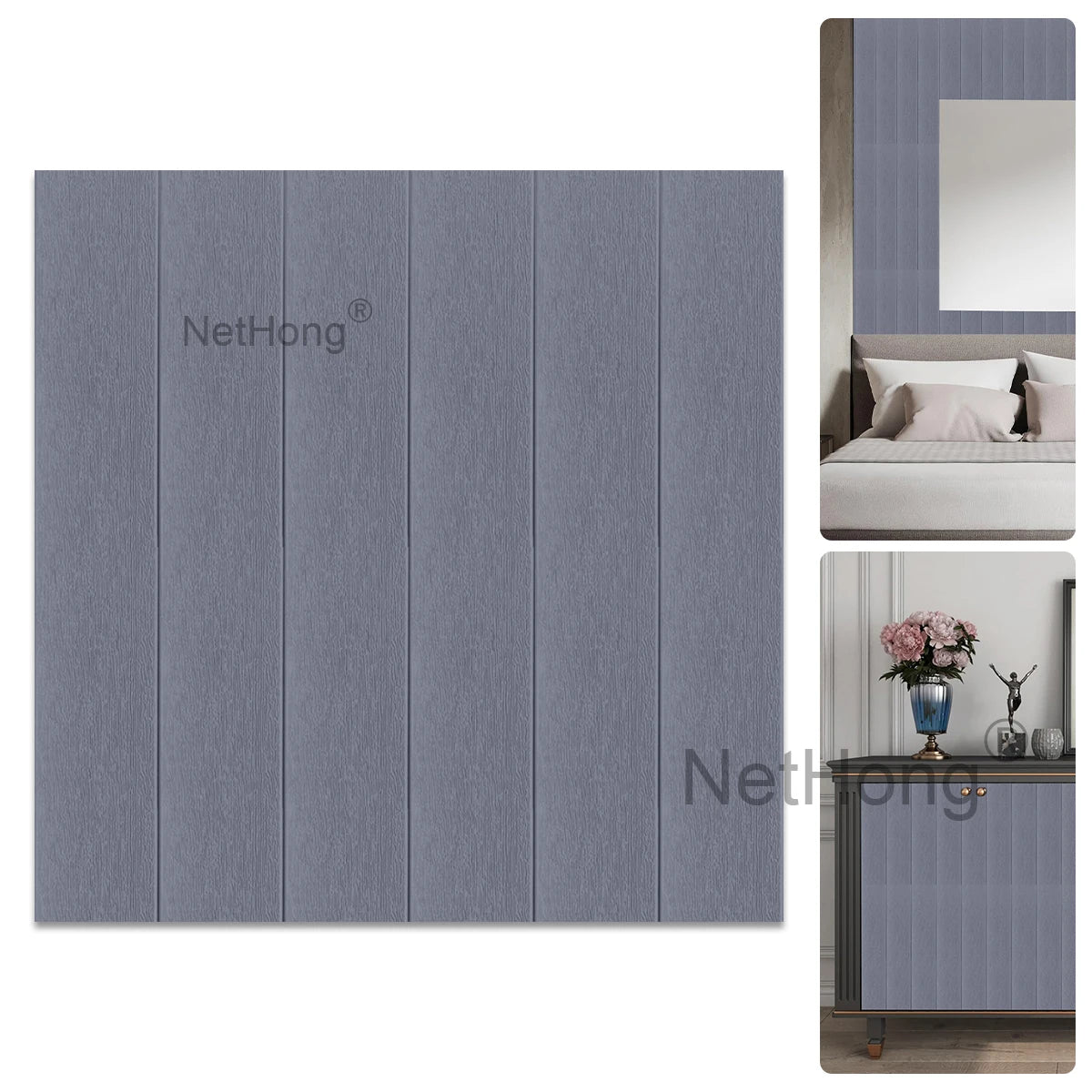 Waterproof Brick Stone Wallpaper Self Adhesive Vinyl Wall Decor Sticker 70*77cm