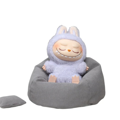 For Labubu Mini Sofa Bjd Doll Room Decoration Plush Doll Series Seat Decoration V2 Universal Children's Toys Birthday gift