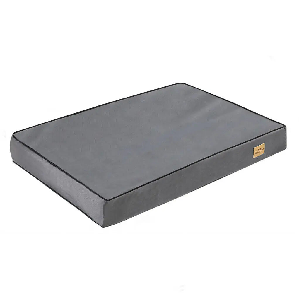 ML XL 2XL Hundebett Jumbo Orthopädisches Hundebett mit Memory-Schaum-Basis, Matratze und waschbarem Bezug, wasserdicht