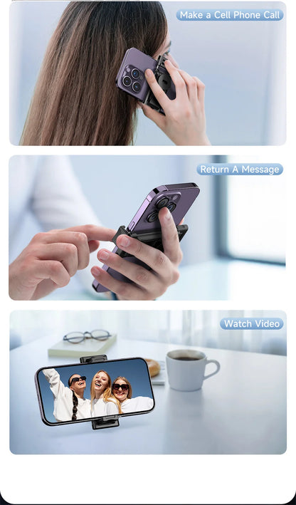 Roreta Multifunctional selfie stick with light anti shake shooting image stable for iPhone smartphone handheld gimbal stabilizer