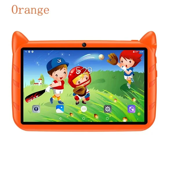2024 New 7-inch WIFI Children's Tablet Four Core 4GB RAM 64GB ROM Game Education Children's Gift Android 9.0