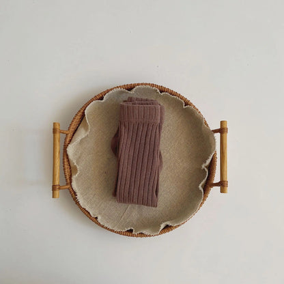 Girls Cotton Tights - Soft Knitted Pantyhose for Babies & Toddlers | Macaron Colours