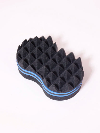 1pcs African curly hair care tool curly sponge, fashionable sponge brush, suitable for black people to perm curly hair