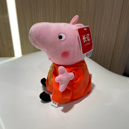 30CM Original Peppa Pig Page Pig Grandpa Pig Grandma Plush Toy Children Page Boy Girl Doll Peppa George Doll Birthday Gift