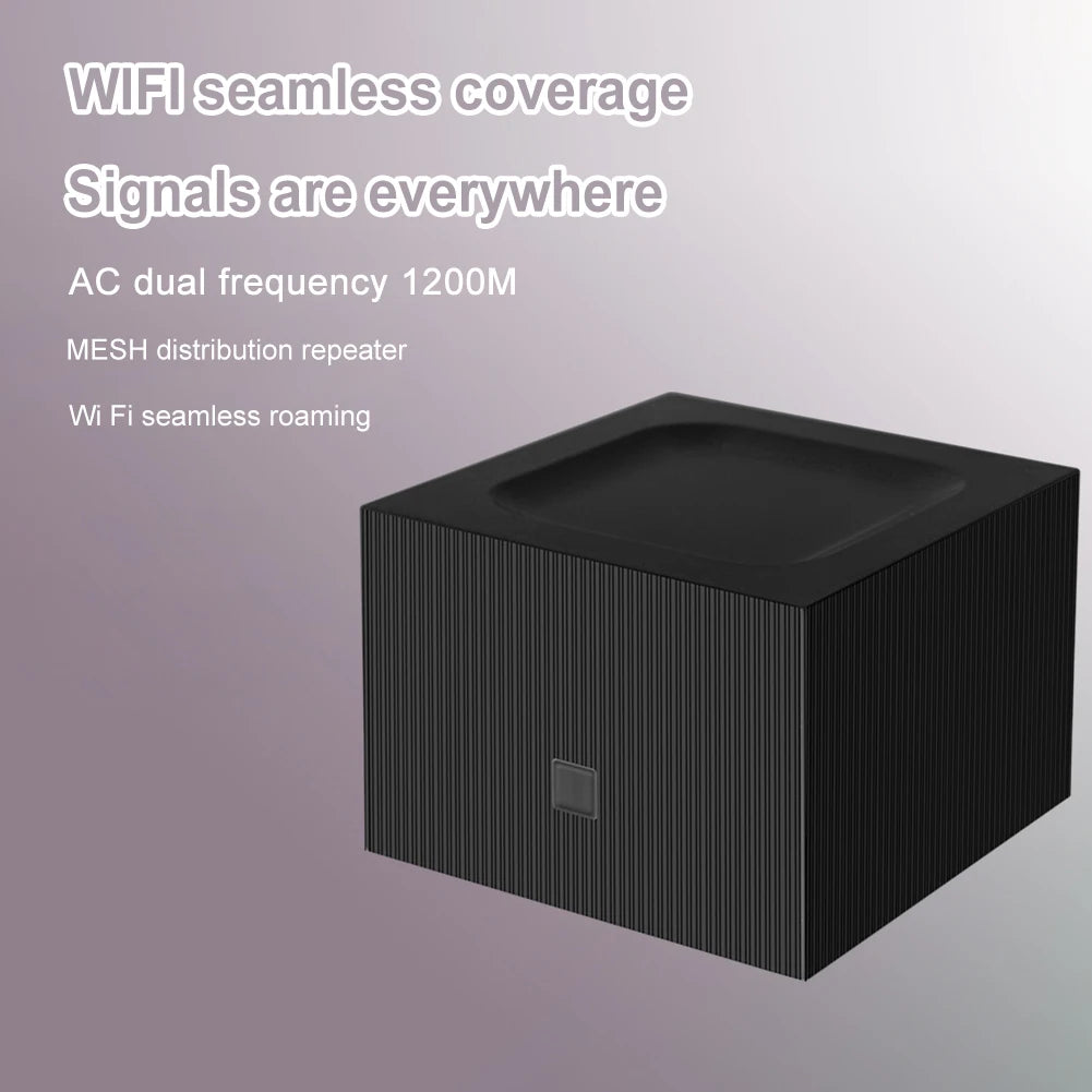 Dual Band AC1200 Whole Home Mesh Wireless WiFi System 802.11ac 2.4G/5.0GHz Network Router Good Penetrability Easy Setup PK MW6