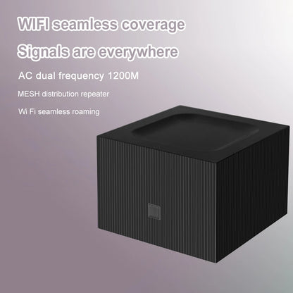 Dual Band AC1200 Whole Home Mesh Wireless WiFi System 802.11ac 2.4G/5.0GHz Network Router Good Penetrability Easy Setup PK MW6