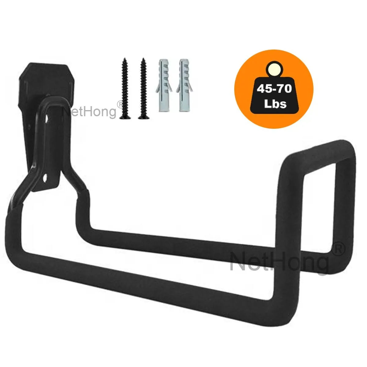 Heavy Duty Wall Mounted Garden Hose Holder Pipe Hanger Storage Hook Bracket