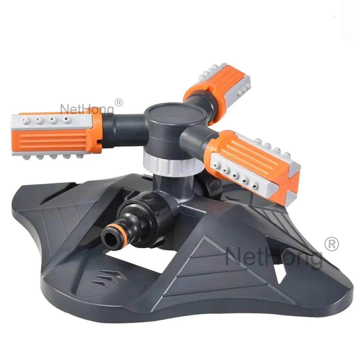 360° Water Sprinkler Lawn Irrigation Automatic Rotating For Garden Watering UK