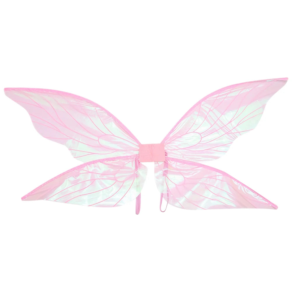 Butterfly Fairy Wings Costume Women Girls Princess Elf Angel Wing for Halloween Party Favor Cosplay Costume Dress Up Props