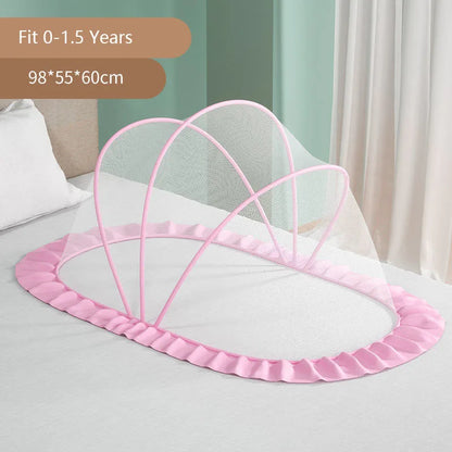 Baby Bed Mosquito Net Baby Bed Crib Folding Net Mosquito Net Mattress Pillow Suit Newborn Cradle Mesh Tent Net Baby Bedding