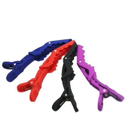 Pink Pro Barber Hair Clips Hairdressing Clamps Claw Hair Sectioning Clip For Salon Hairstyling Hairdresser Accessories