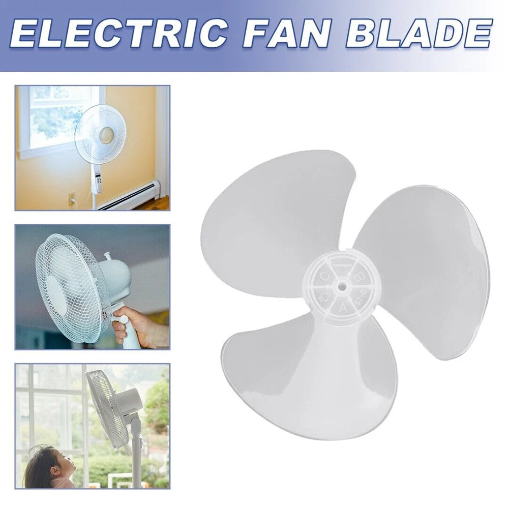 1pcs Fan Blade 12inch Plastic Fan Blade 3 Leaves For Standing Pedestal Floor Wall Table Fanner 28cm Electric Fan Accessories