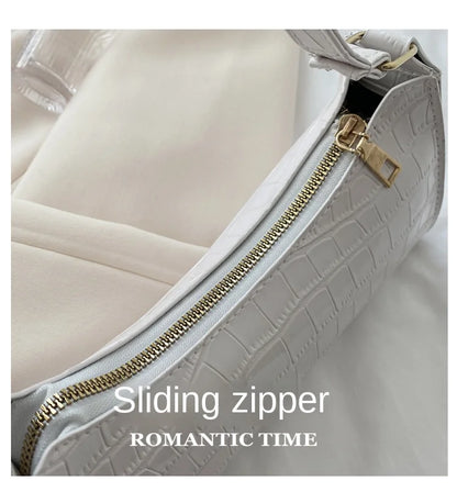 Fashion Exquisite Shopping Bag Retro Casual Women Totes Shoulder Bags Female Leather Solid Color Chain Handbag for Women 2023