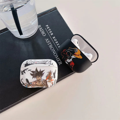 Hot Anime Dragon Ball  Goku Vegeta Buu Earphone Cases for Airpods 2 3 4 pro pro2 Wireless Bluetooth Headset Cover