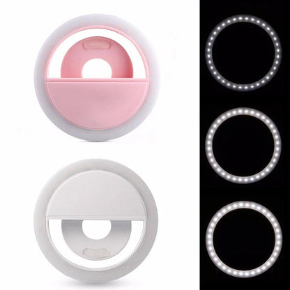 Live Broadcast Fill Light Phone Self Shot live Broadcast Light Whitening indoor Camera Small Portable For Tiktok Shooting Props