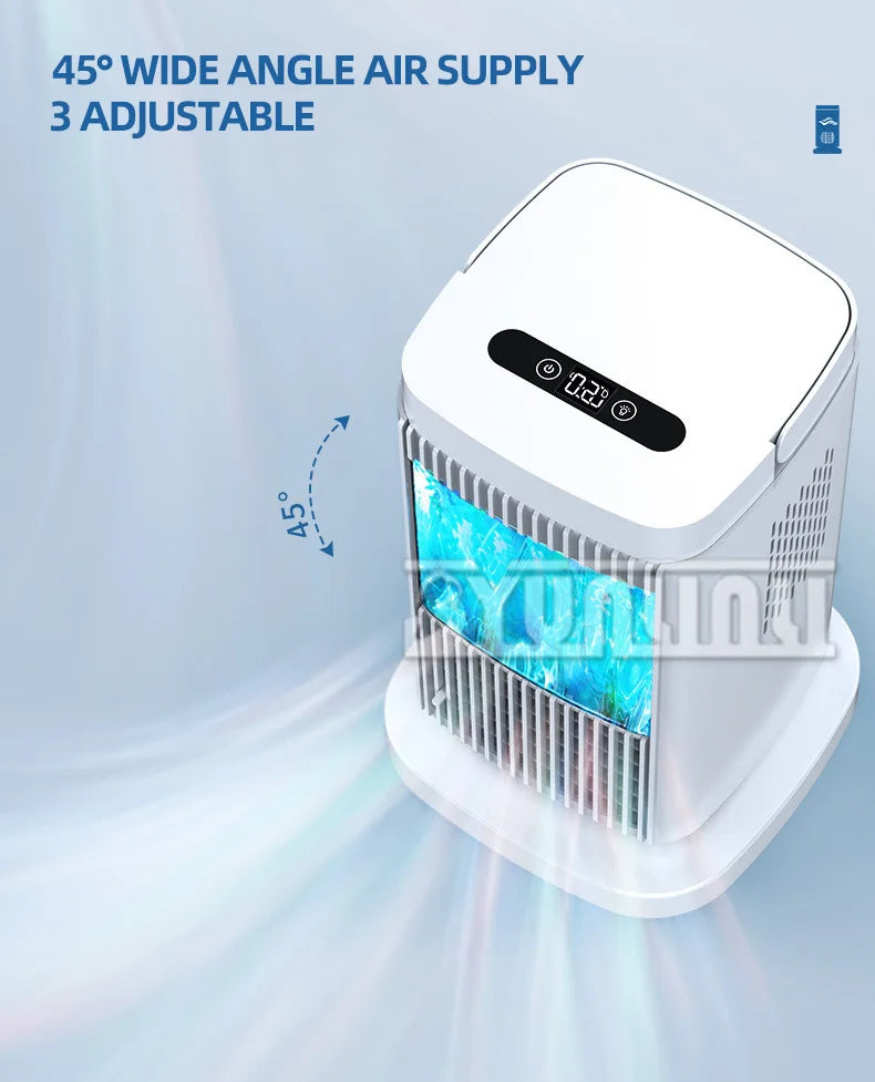 Summer Air Conditioning Fan Portable Mini Air Conditioner Electric Cool Fan Home Silent Ventilador Cooler