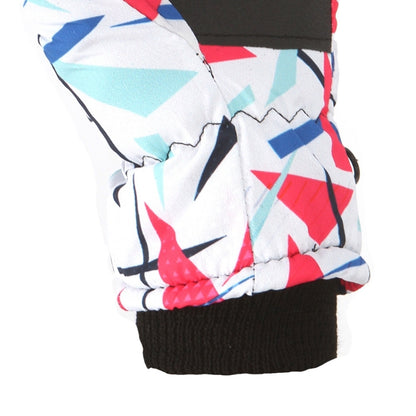 1 Pair Children Winter Warm Snowboarding Ski Gloves Windproof Waterproof Non-slip Full Finger Kids Cold Weather Mittens