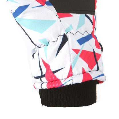 1 Pair Children Winter Warm Snowboarding Ski Gloves Windproof Waterproof Non-slip Full Finger Kids Cold Weather Mittens