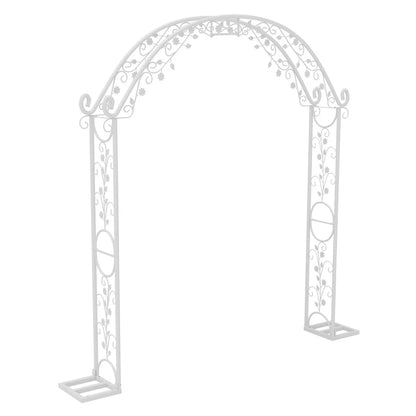 Heavy Duty Metal Wedding Arch, Garden Arbor, Trellis, Archway, Pergola, Balloon Decor Backdrop Stand