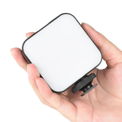 New Rechargeable 6500K LED Video Light Mini Camera Light Fill Lamp Portable Photography Lighting for Vlog Live Streaming DSLR