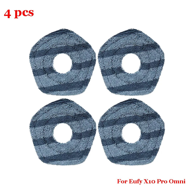 For Eufy X10 Pro Omni Robot Vacuum Cleaner Replacement Parts Mop Cloth Cover Rags Pads Spare Part Mop Cloth Accessories