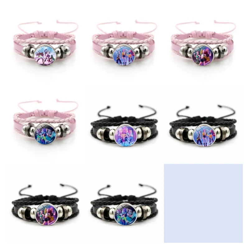 Kpop Demon Hunter Birthday Huntrix Kpop Warrior Costume Birthday Hair Accessiorie Party Gifts Rumi Mira Favors Hair Accessiories