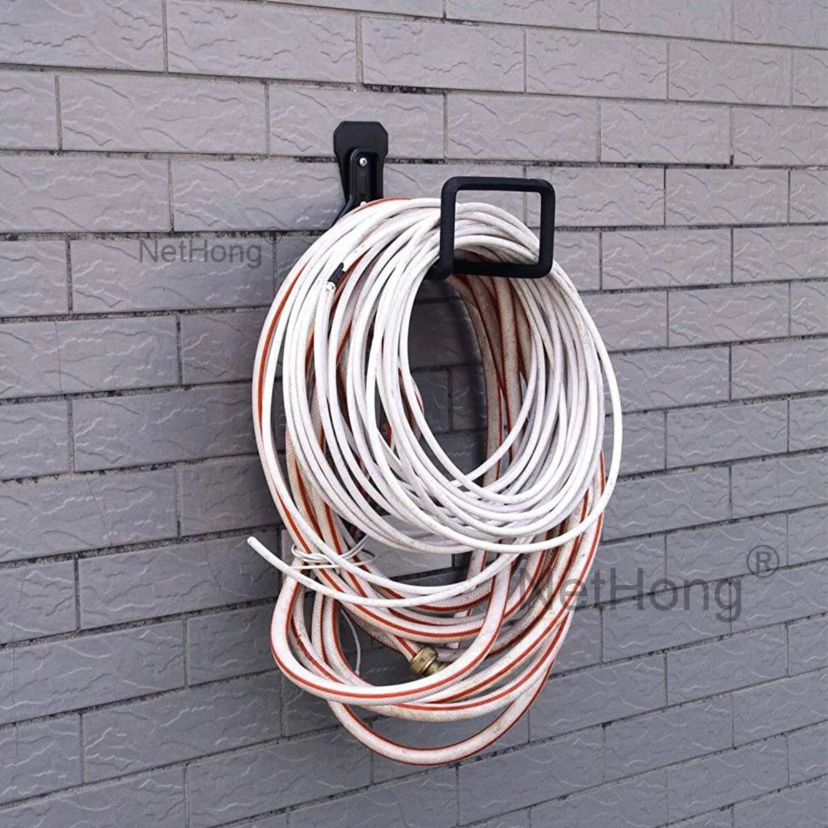 Heavy Duty Wall Mounted Garden Hose Holder Pipe Hanger Storage Hook Bracket