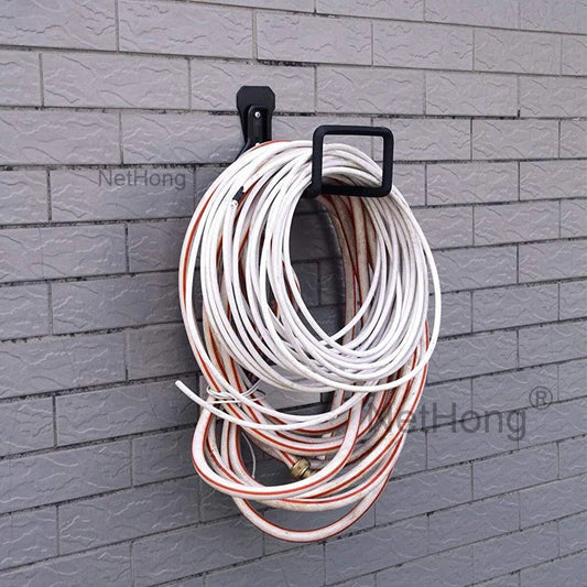 Heavy Duty Wall Mounted Garden Hose Holder Pipe Hanger Storage Hook Bracket
