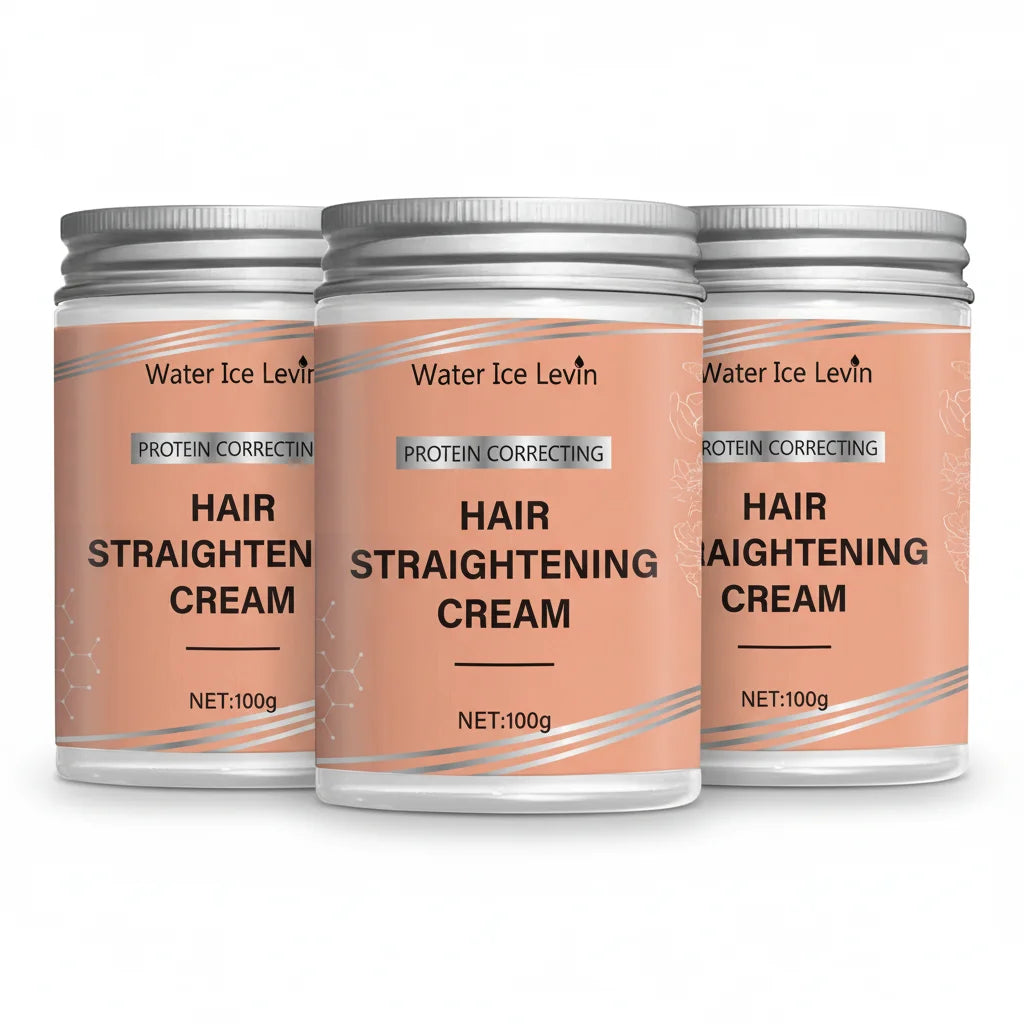Protein Correcting Hair Cream. Straightening Smoothing Formula. Comb Without Knots. Repairs Conditions Strands.