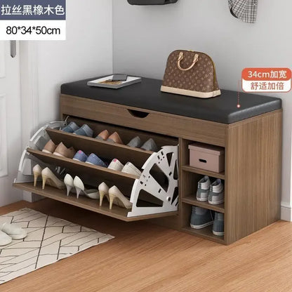 Modern Shoe Cabinets Storage Entrance Stool Entrance Hall Shoe Cabinets Bench White Living Room Home Furniture