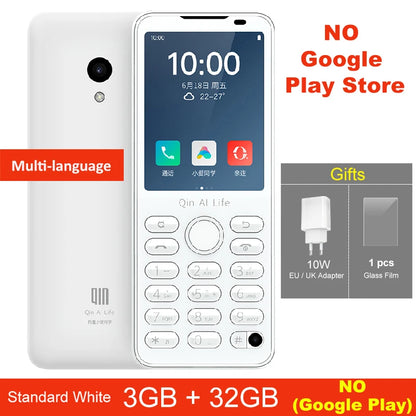 New Qin F21 Pro Smart Touch Screen Phone Wifi +2.8 Inch 3GB + 32GB / 4GB 64GB Bluetooth 5.0 480*640 Global Verison Phone