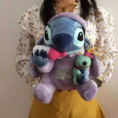 Disney 40 cm Cartoon cute Lilo and Stitch plush toys  Creativity Stuffed Plush Doll Toys Kids Birthday girlfriend Gift
