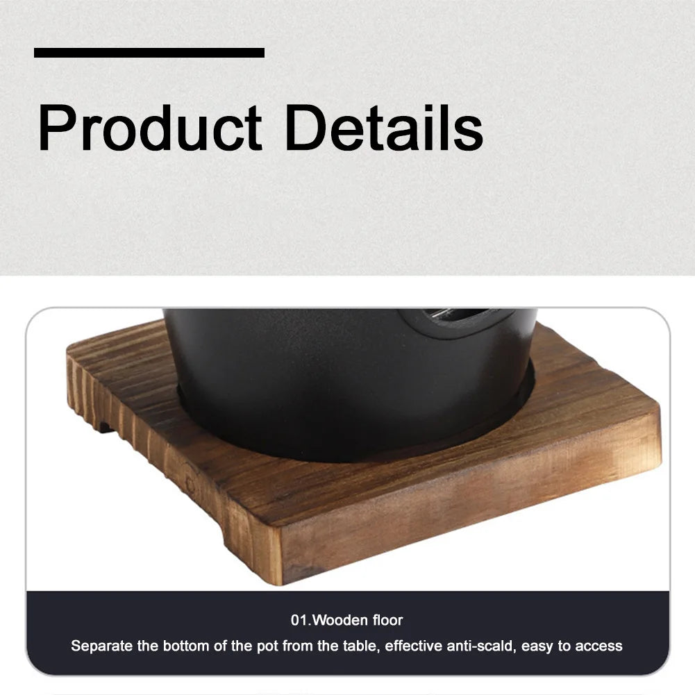 Japanischer Ein-Personen-Backofen, abnehmbarer japanischer Spirituskocher, tragbarer Mini-Grillherd, japanischer rauchfreier Spirituskocher