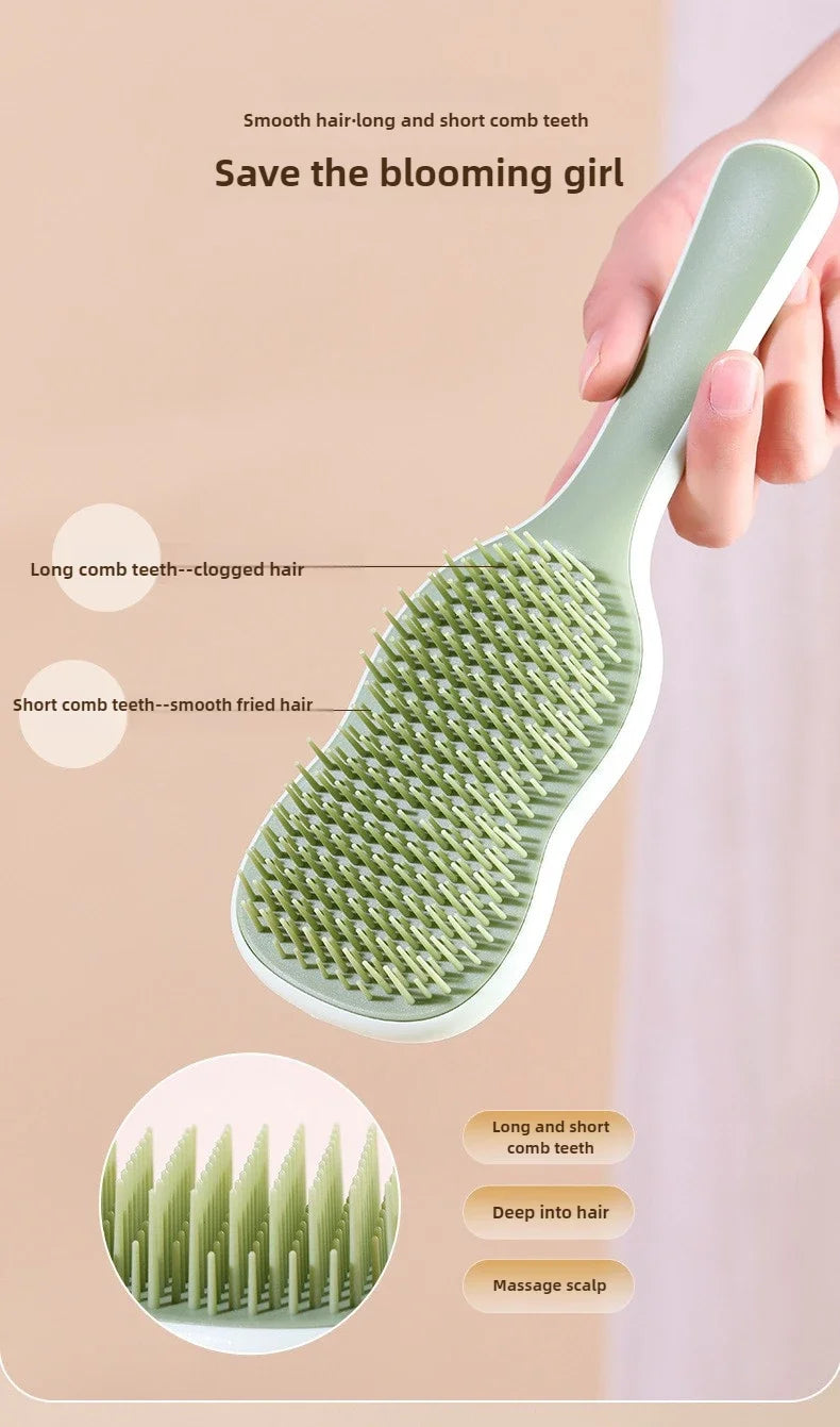 Massage Hair Comb Anti Detangling HairBrush Hair Styling Detangler Fast Blow Drying Curling Hair Brushes Comb Hairdressing Tools