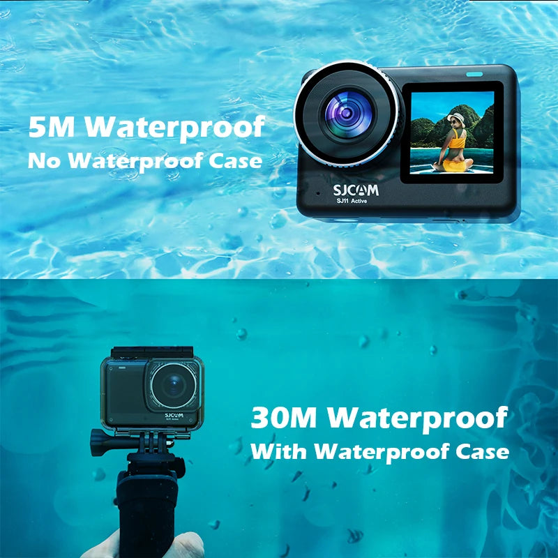 SJCAM Flagship SJ11 Action Camera 4K 2.33" Touch Screen Waterproof 5G WiFi Active HDR Video action cam camera sport