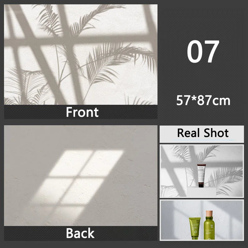 3D Double Sided Photography Backdrops 57*87cm Photos Background Props Product Food Photo Decoration Accessories Wallpaper