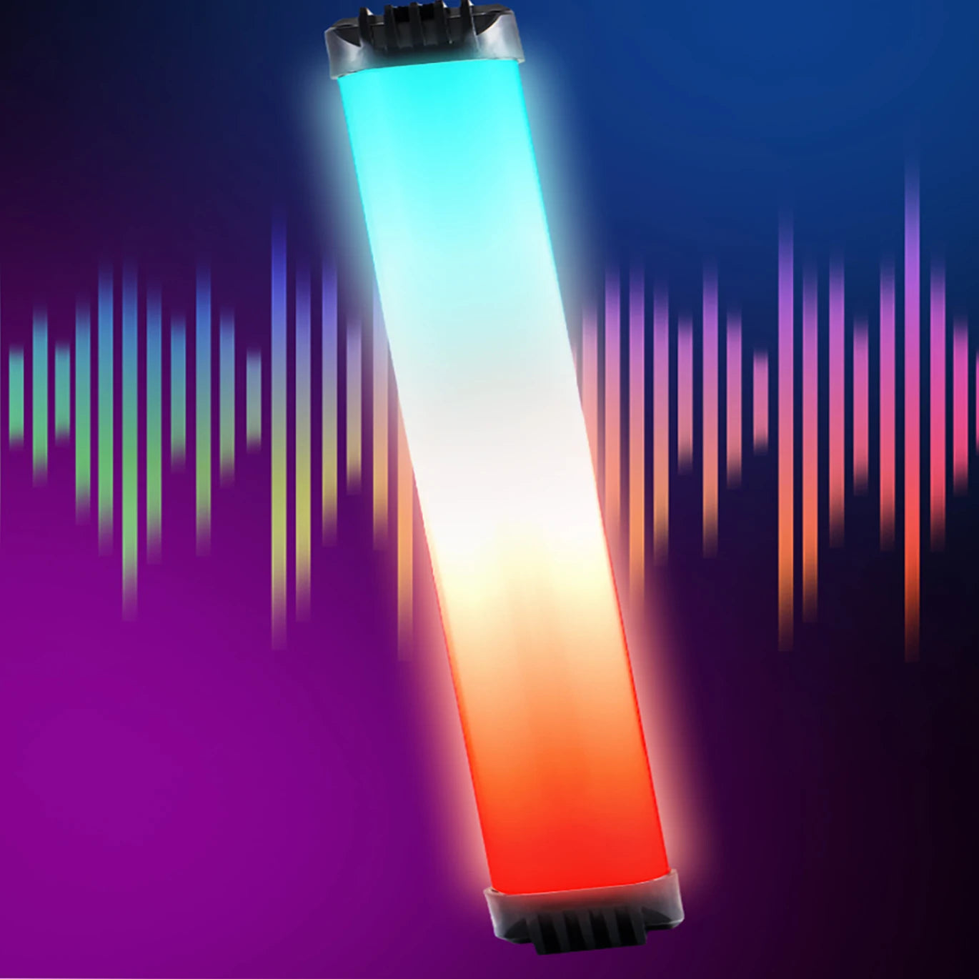 MIAOTU Handheld RGB Colorful Stick Light 30CM Handheld LED Light Wand CRI 95+ 2500K-9000K Photography Studio Lamp