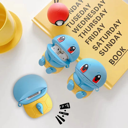 Cute Cartoon Eevee Squirtle Bulbasaur For Airpods 1 2 3 Pro Pro 2 Case Silicone Earphone Case Accessories Cover