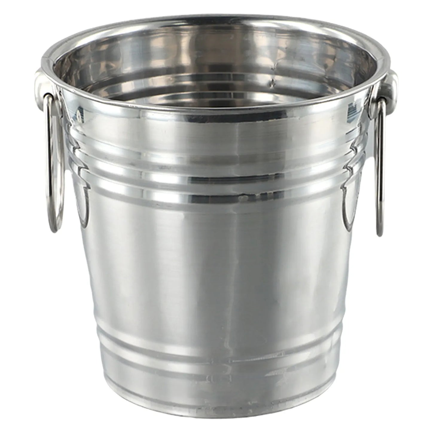 Stainless Steel Ice Bucket Ice Chiller Cooler With Handle Ice Cube Container Portable For Wine Champagne Beer Party Bar Tools