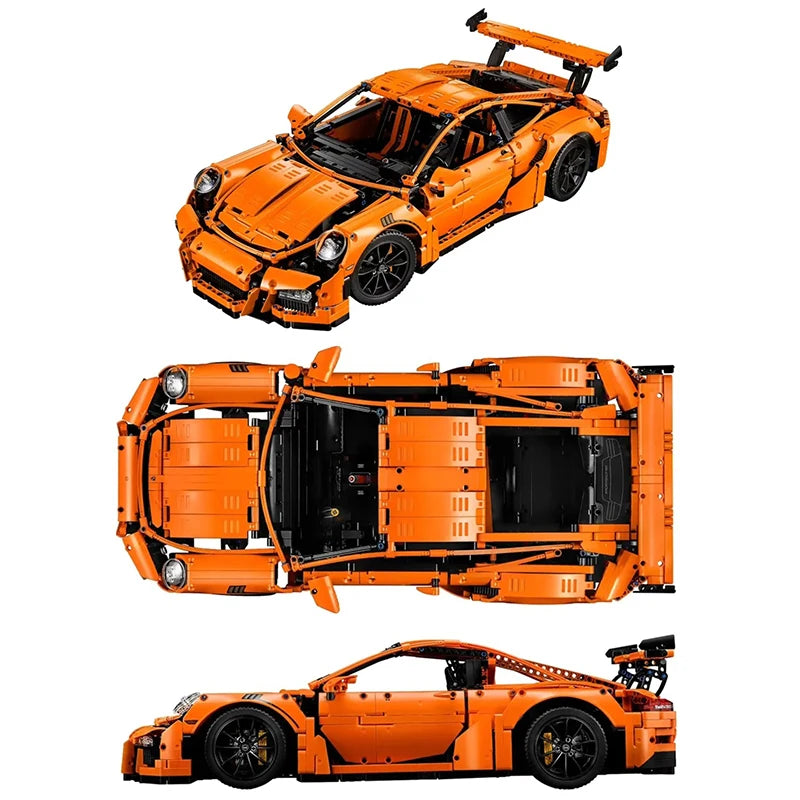MOC Bricks Super Speed Technicial Sport Car Compatible Model Building Blocks Toy for Boys Kids Children Birthday Christmas Gift