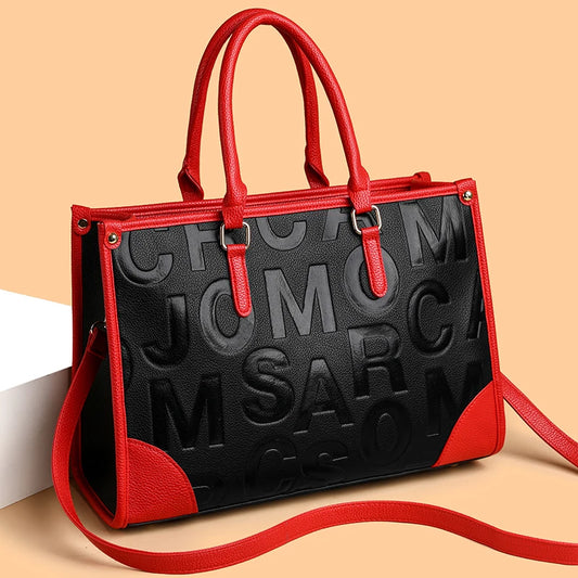 The New Fashion Women's Bag All Match High-Grade Sense Bag Women's Large Capacity Briefcase Women's Single Shoulder Tote Bag