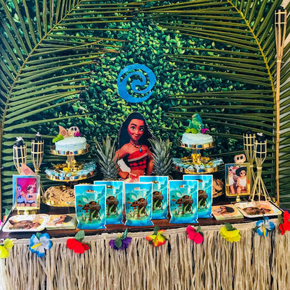 Moana Goodie Bags Party Favors Cute Moana Themed Birthday Party Candy Treat Gift Bags Party Supplies Decoration Baby Shower