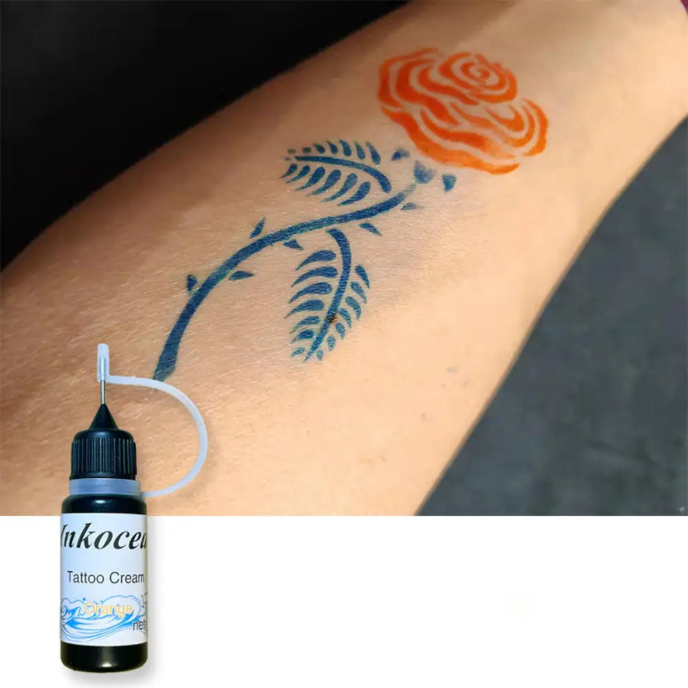 25g Indian Henna Dark Red Tattoo Paste Temporary Henna Cone For Tattoo Body Art Sticker Special Body Art Paint Henna
