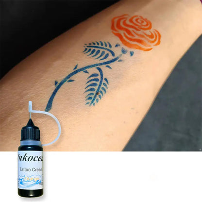 25g Indian Henna Dark Red Tattoo Paste Temporary Henna Cone For Tattoo Body Art Sticker Special Body Art Paint Henna