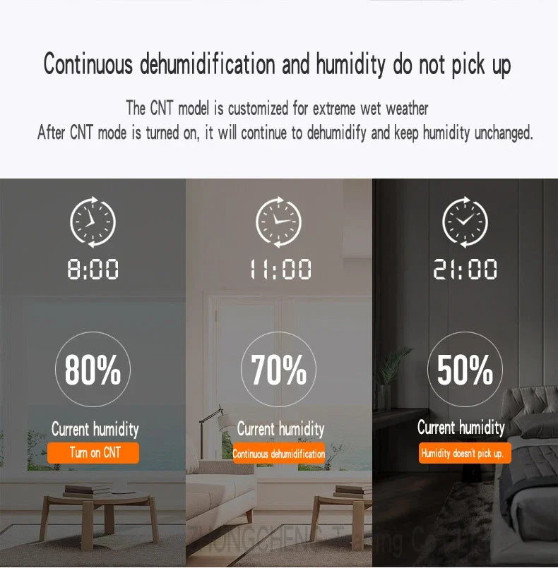 Air Dehumidifier DK01-T Dehumidifier household bedroom dehumidification Industrial Basement High Power Dehumidifier Small dryer