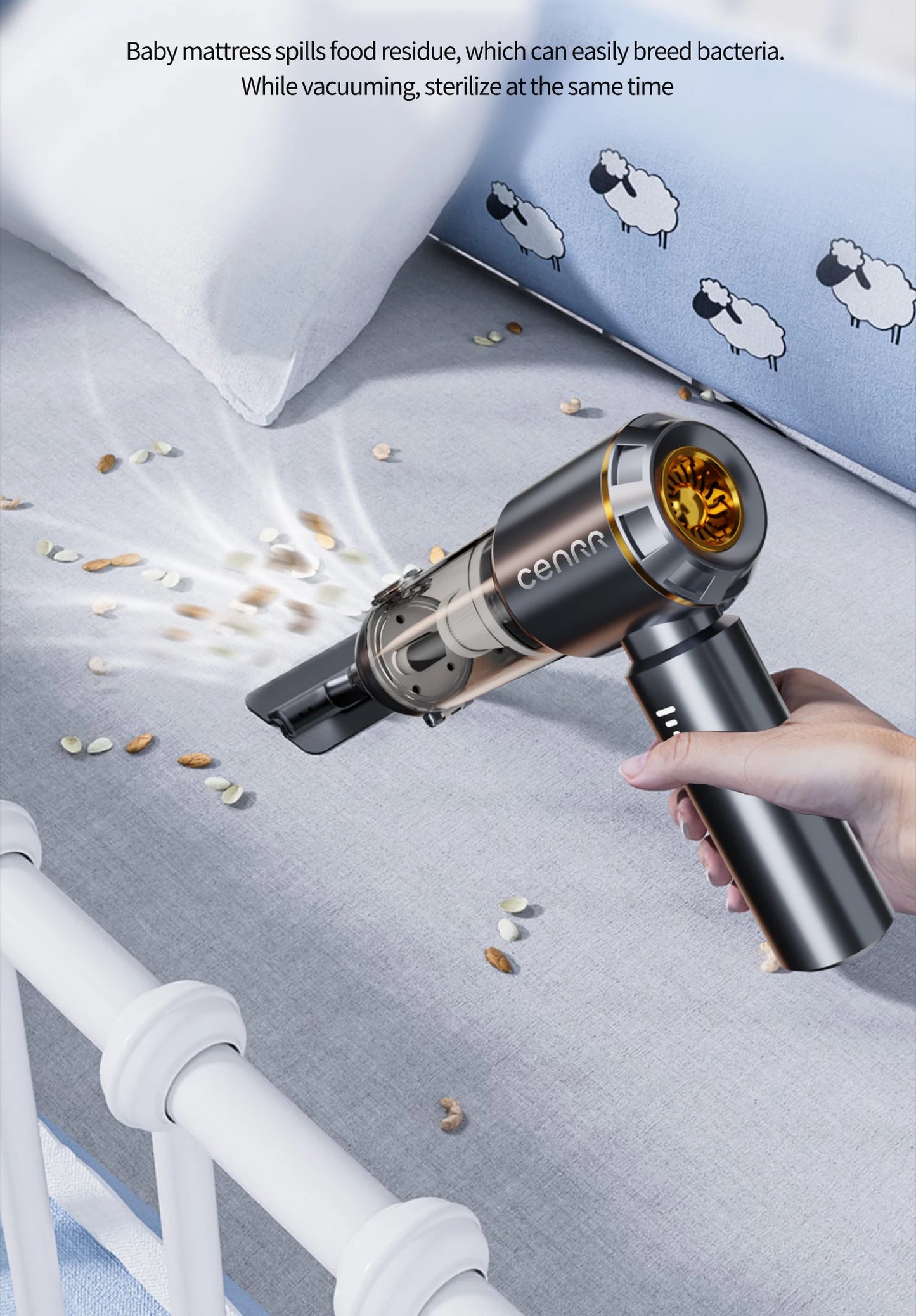 CENRR 2025 NEW Car Vacuum Cleaner  Powerful Mini 998000PA Portable Vacuum Cleaner for Home Appliance Handheld Blower Car Cleaner