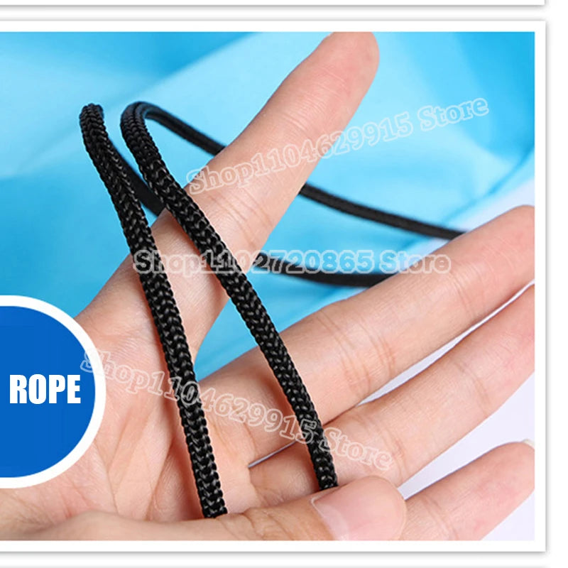 Dragon Ball Drawstring Bag Boys Goku Anime Figure String Pocket Swimming Pool Clothes Shoes Storage Waterproof Backpack Gifts