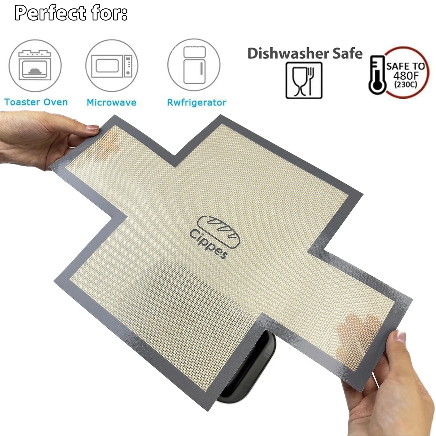 Silicone Bread Loaf Pan Liners, Reusable Nonstick Bread Pan Baking Mat for  9.5 x 5 Inch or 1.5LB Bread Pans, Heat Resistant